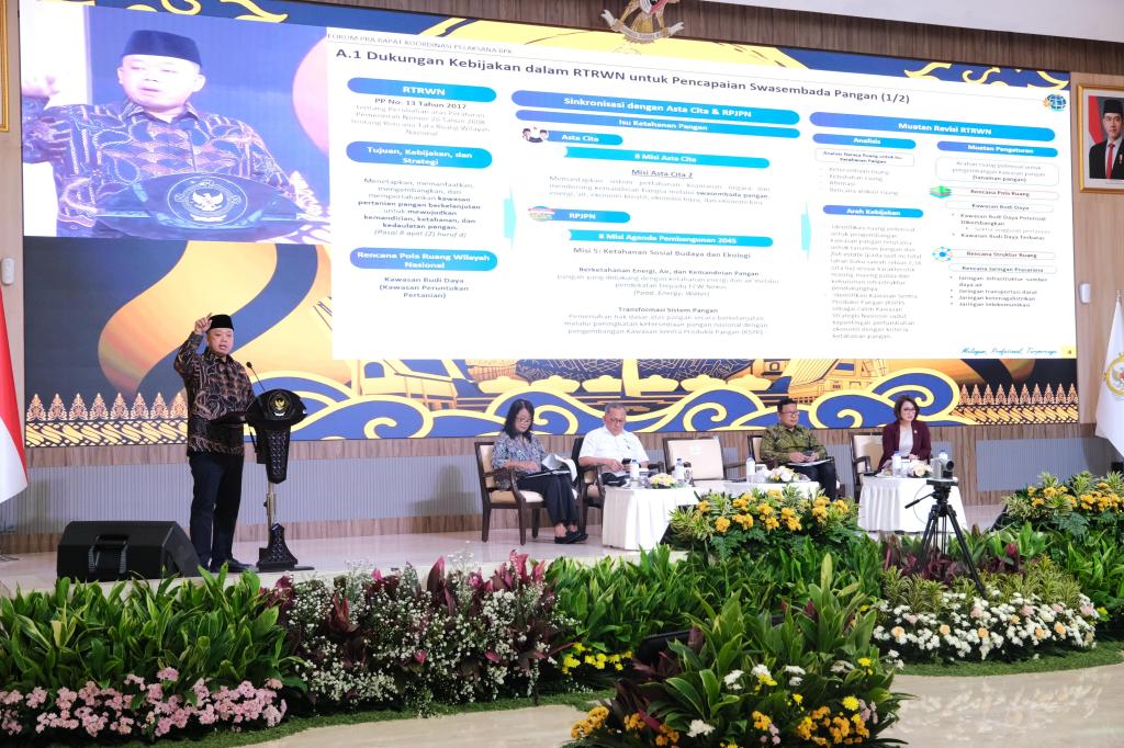 Menteri ATR/BPN Tegaskan Tanah adalah Fondasi Ketahanan Pangan