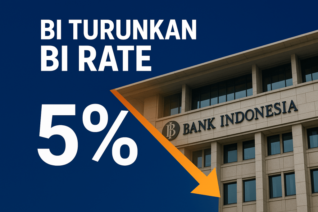 BI Turunkan BI RATE jadi 5%