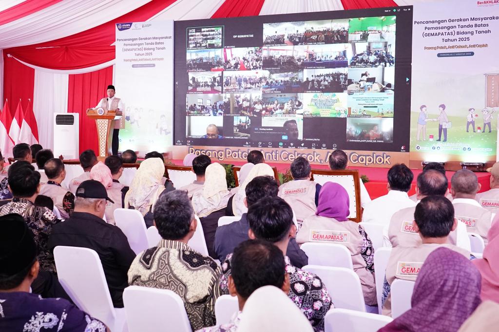 GEMAPATAS Akselerasi PTSL Terintegrasi dalam ILASPP, Kementerian ATR/BPN Targetkan Pengukuran dan Pemetaan 2 Juta Bidang Tanah